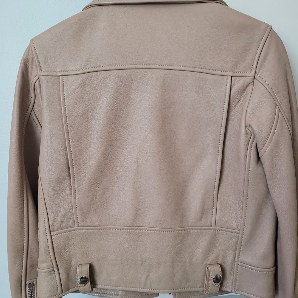 ACNE STUDIOS Leather Jacket Neutral (FR34, XS) - Picture 2 of 4